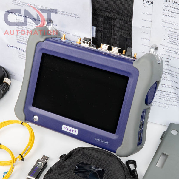 VIAVI T-BERD 5800-100G Dual Port All-in-one Network & Fiber Tester W/Microscope