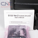 Fitel S153A v2 SM MM Fiber Fusion Splicer Kit Active V-Groove With NEW Cleaver