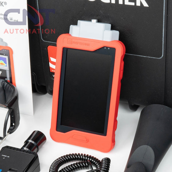 Pruftechnik Sonochek Ultrasonic Measuring Device W/ GS400 Ultrasonic Transmitter