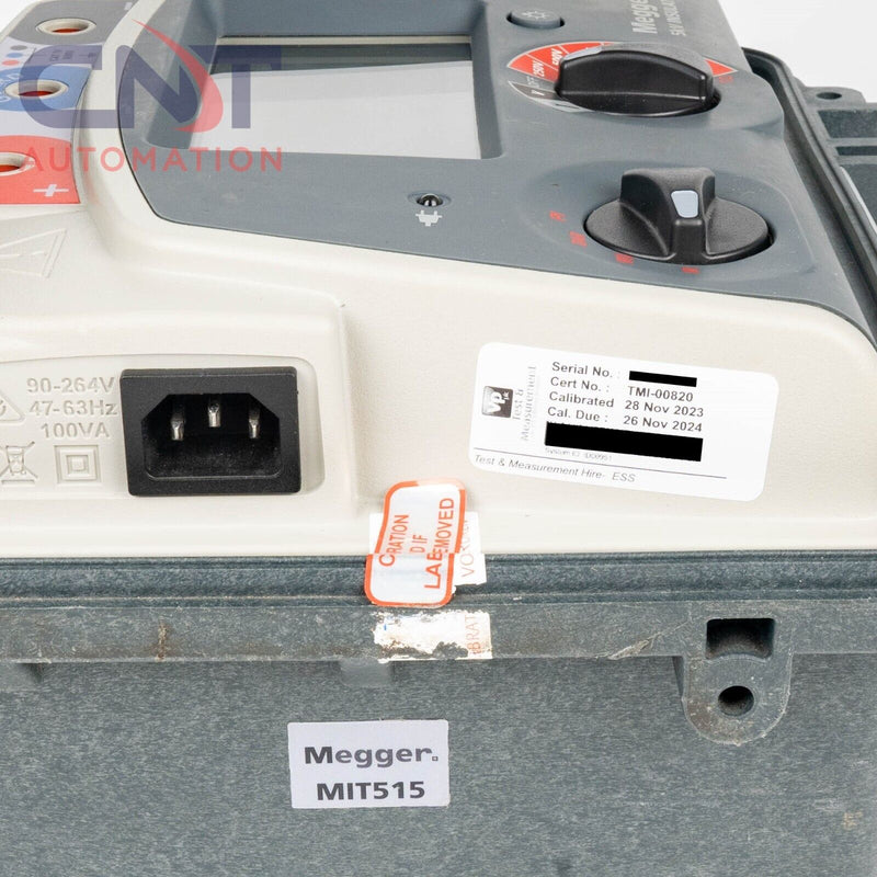 Megger MIT515 5kV DC Insulation Resistance Tester Megohmmeter