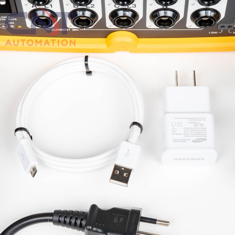 Fluke 1750 Three-Phase Power Recorder 1000V CAT III, 600V CAT IV W/ SAMSUNG Tab3