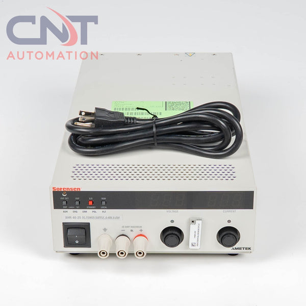 Ametek / Sorensen / Xantrex XHR 40-25 Programmable DC Power Supply, 0 to 40 Vdc