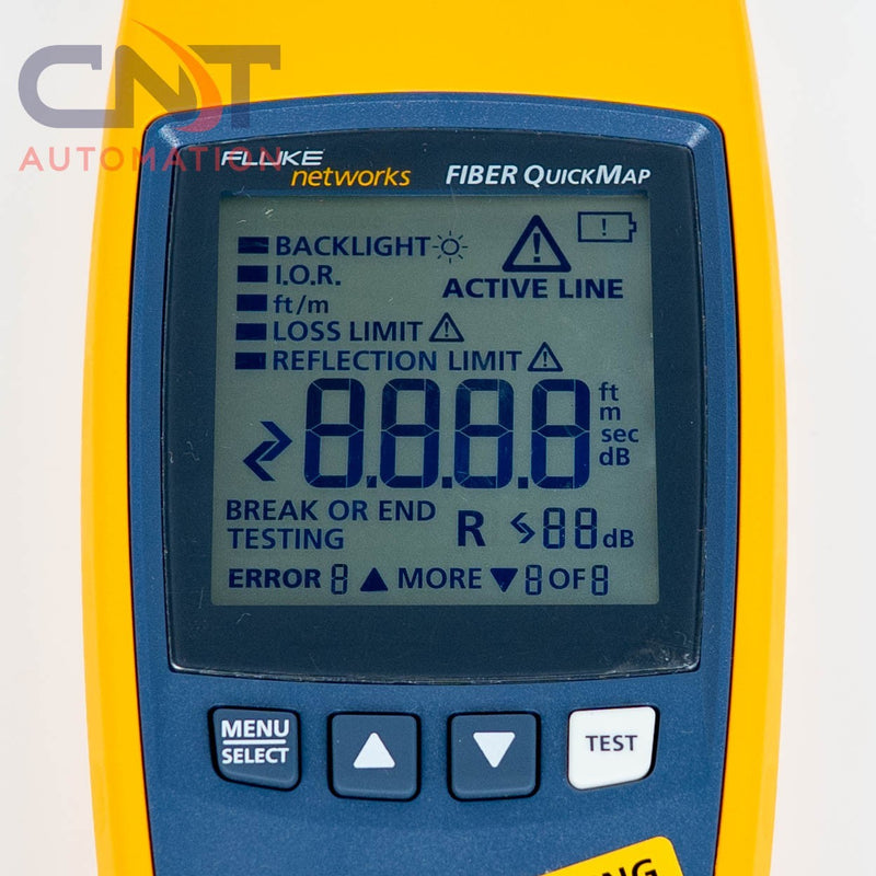 Fluke Networks Fiber QuickMap Multimode W/ SimpliFiber & VisiFault Fault Locator