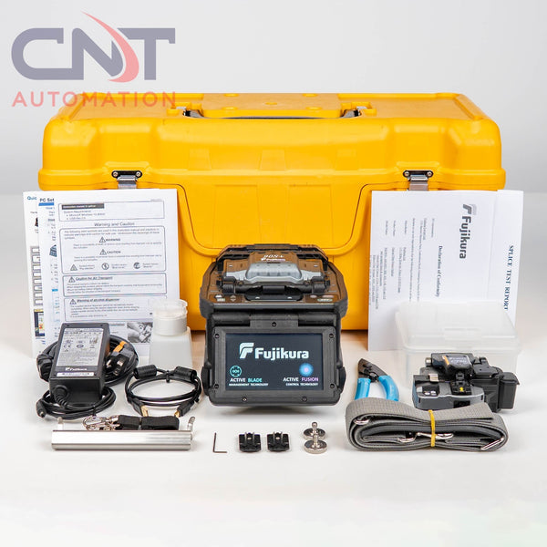 AFL Fujikura 90S+ SM MM Core Alignment Fiber Fusion Splicer With CT-50 Cleaver