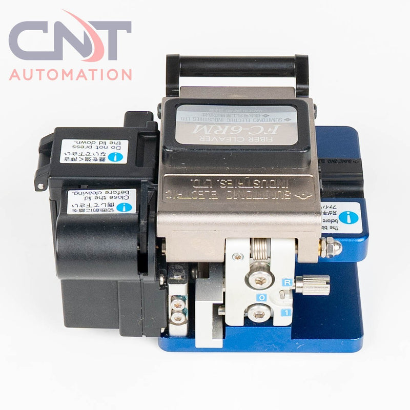 Sumitomo Type-Q101-CA Fusion Splicer Optic Equipment W/ FC-6RM Fiber Clever