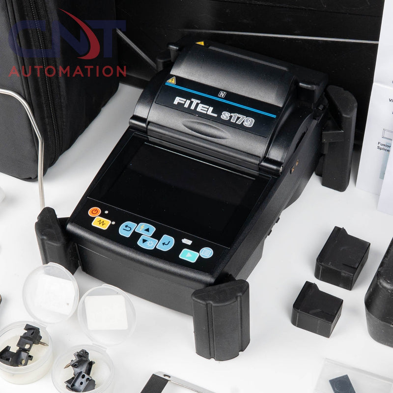 FITEL S179A Hand Held Core Alignment Fiber Fusion Splicer W/ Fitel S326 Cleaver