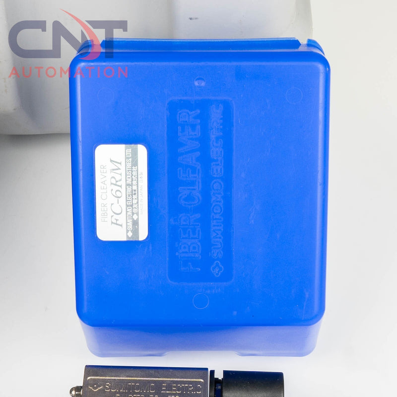 Sumitomo Type-Q101-CA Fusion Splicer Optic Equipment W/ FC-6RM Fiber Clever