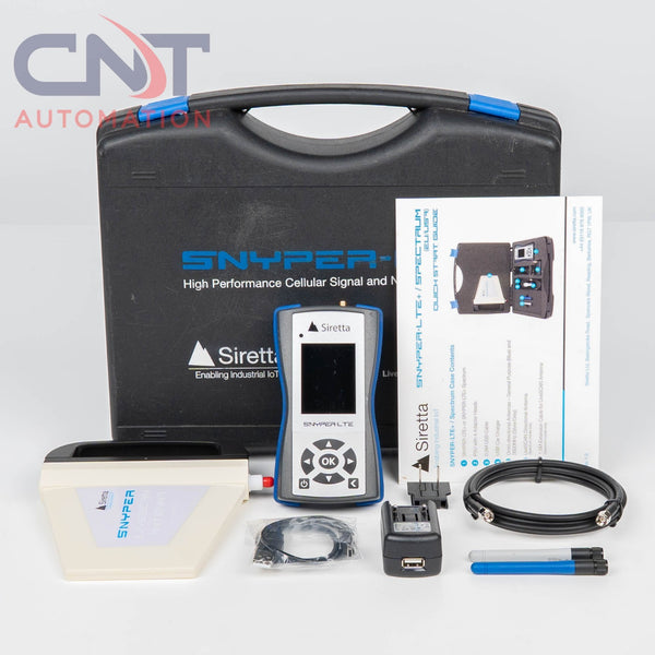 SNYPER-LTE+ Spectrum Siretta V3 Cellular Signal & Network Analyzer W/ LiveSCAN