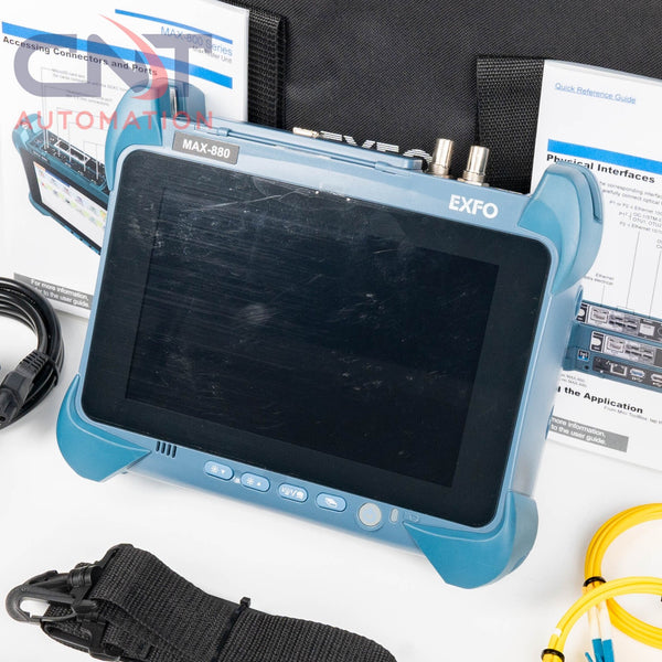 EXFO MAX-880 MAX-V2-S1-64G PDH SDH Sonet 52M GigE Ethernet And Transport Tester