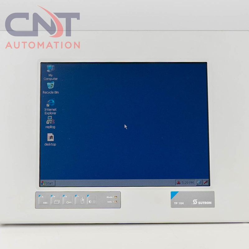 Sutron TP104 HMI TFT Color 640x460p 24vdc Human Machine Interface TP104T
