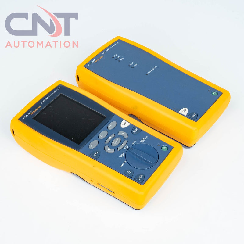 Fluke Networks DTX-1800 Cable Analyzer Tester With DTX-1800 Smart Remote