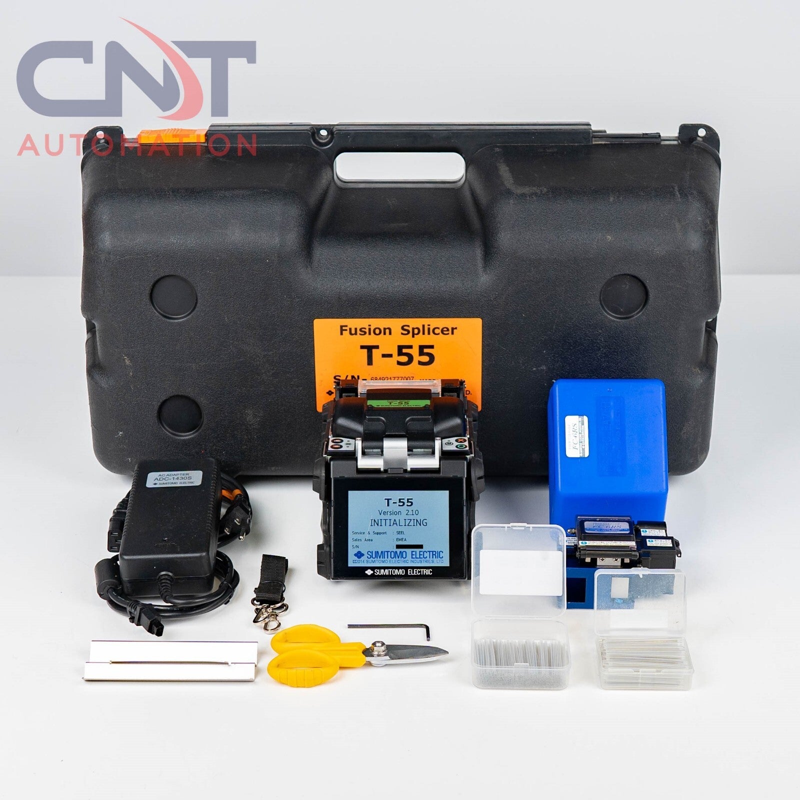 Sumitomo T-55 Core Alignment Automatic Adaptive Fusion Splicer W/ FC-6