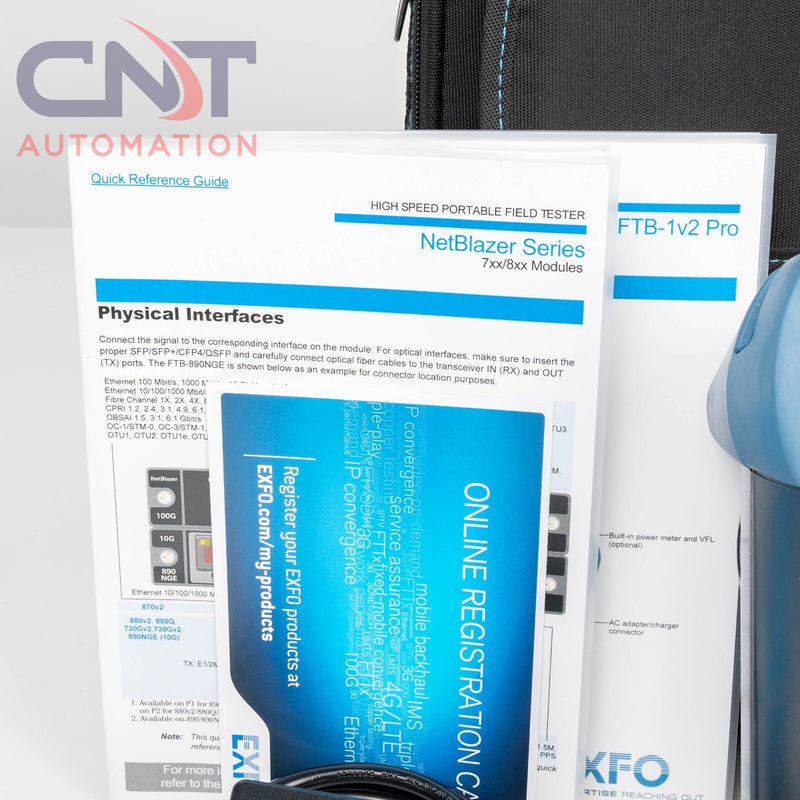 EXFO FTB-1 V2 PRO FTB-720C OTDR IOLM FTBx-8870 NetBlazer W/ FIP-430B Fiber Probe