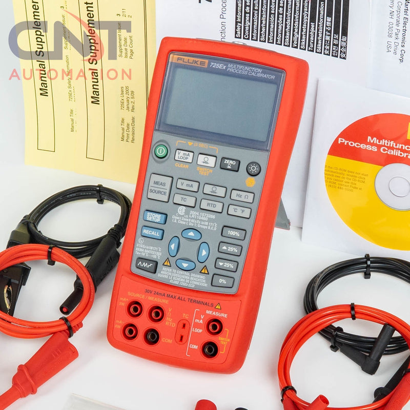 Fluke 725Ex Intrinsically Safe Multifunction Process Calibrator Simply Powerful
