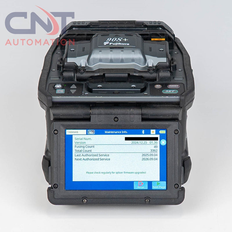 AFL Fujikura 90S+ SM MM Core Alignment Fiber Fusion Splicer With CT-50 Cleaver
