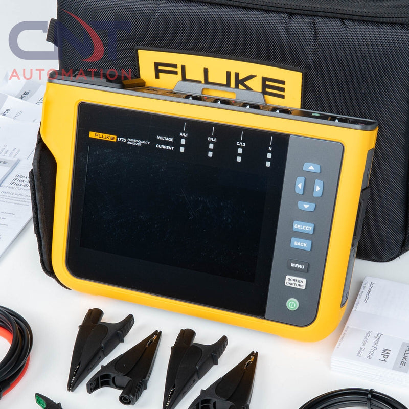 Fluke 1775 3-Phase Power Quality Analyzer W/ Current Probes & WiFi/BLE Adapter