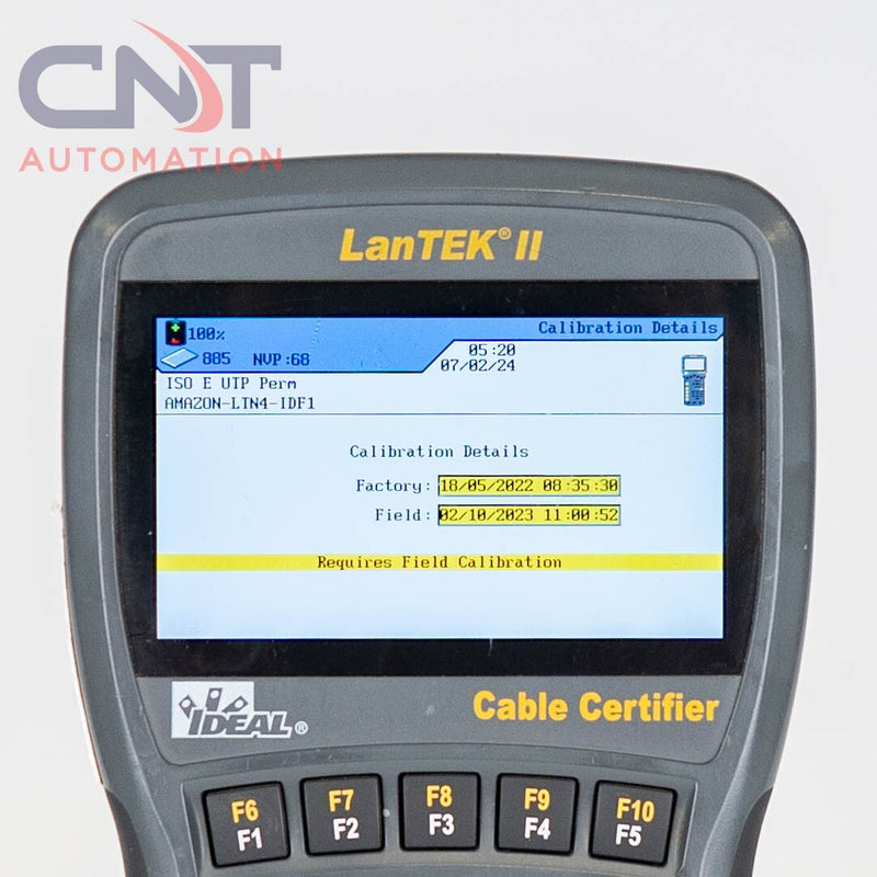 Ideal LanTEK II 350 MHz CAT5a CAT6 CAT6a LAN Copper Cable Certifier Tester