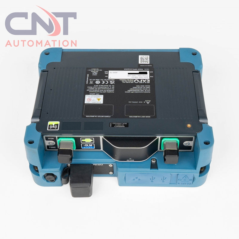 Exfo MaxTester Max-730C-SM8-EA IOLM IADV & FIP-430B Fiber Inspection Probe