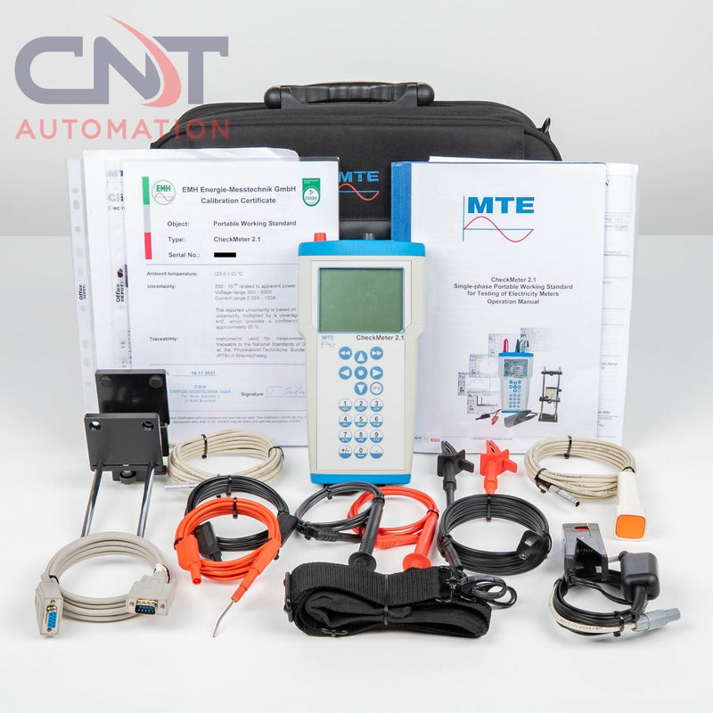 MTE CheckMeter 2.1 Single-Phase Portable Working Standard 100A Meter