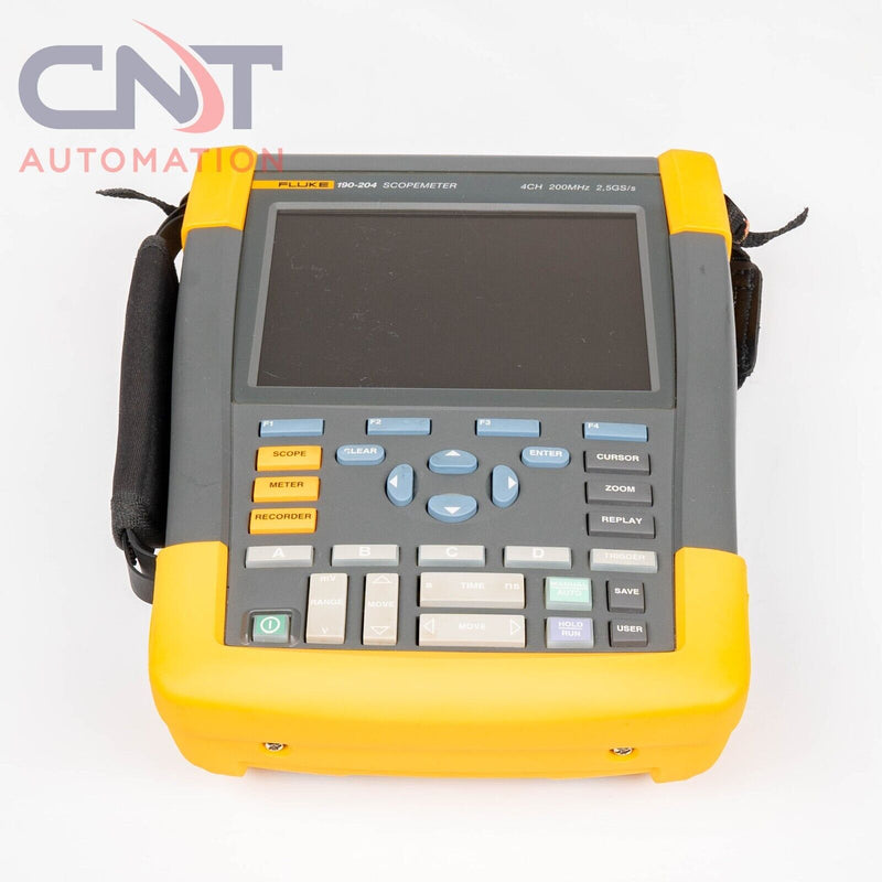 Fluke 190-204 Oscilloscope ScopeMeter Handheld 4 Channel 2.5GS/s 200MHz 4CH