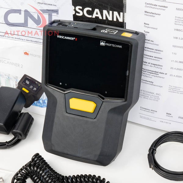 Pruftechnik VibScanner 2 II Triaxle 3 Channel Vibration Analyzer