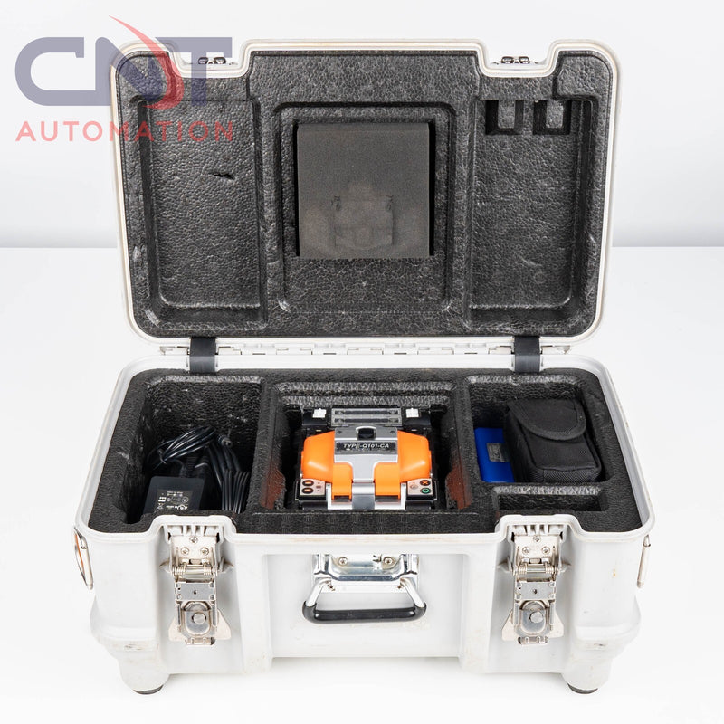 Sumitomo Type-Q101-CA Fusion Splicer Optic Equipment W/ FC-6RM Fiber Clever