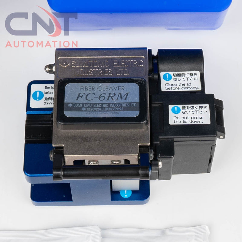 Sumitomo Type-Q101-CA Fusion Splicer Optic Equipment W/ FC-6RM Fiber Clever