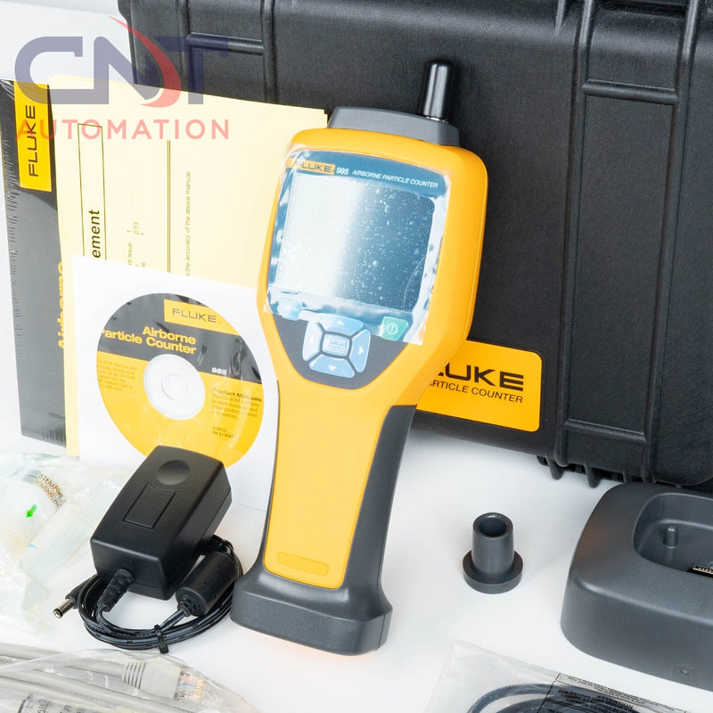 Fluke 985 6 Channel Air Quality Particle Counter Particle Size Range