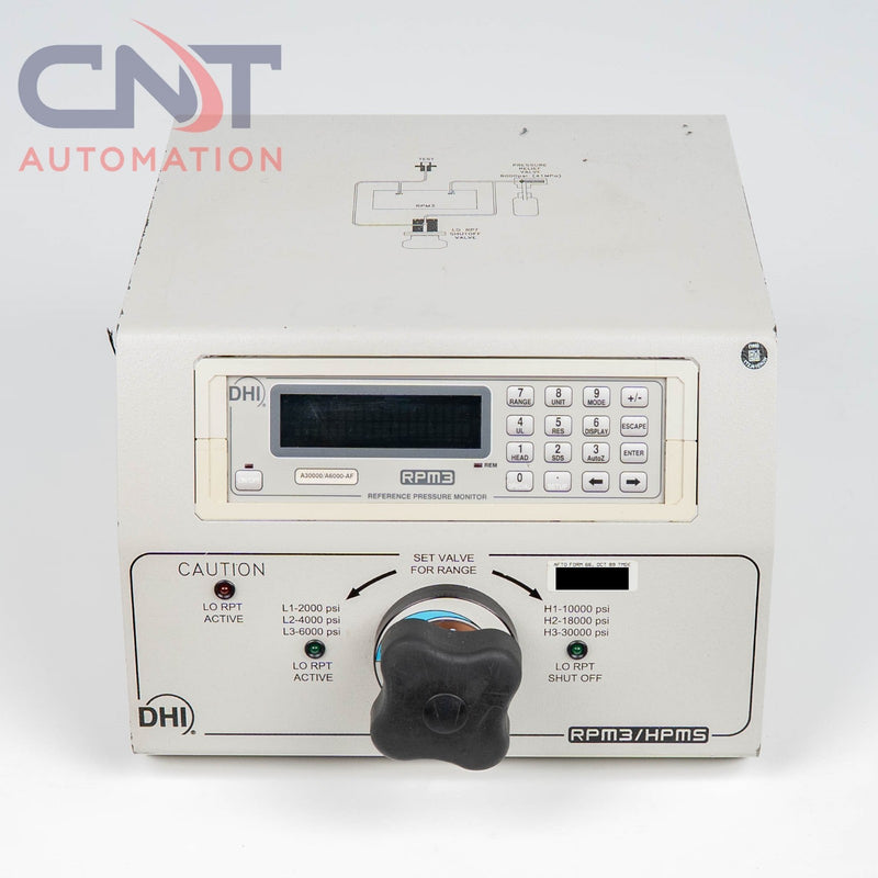 HGC-30000-AF Hydraulic Gauge Calibrator W/ RPM3/HPMS Reference Pressure Monitor