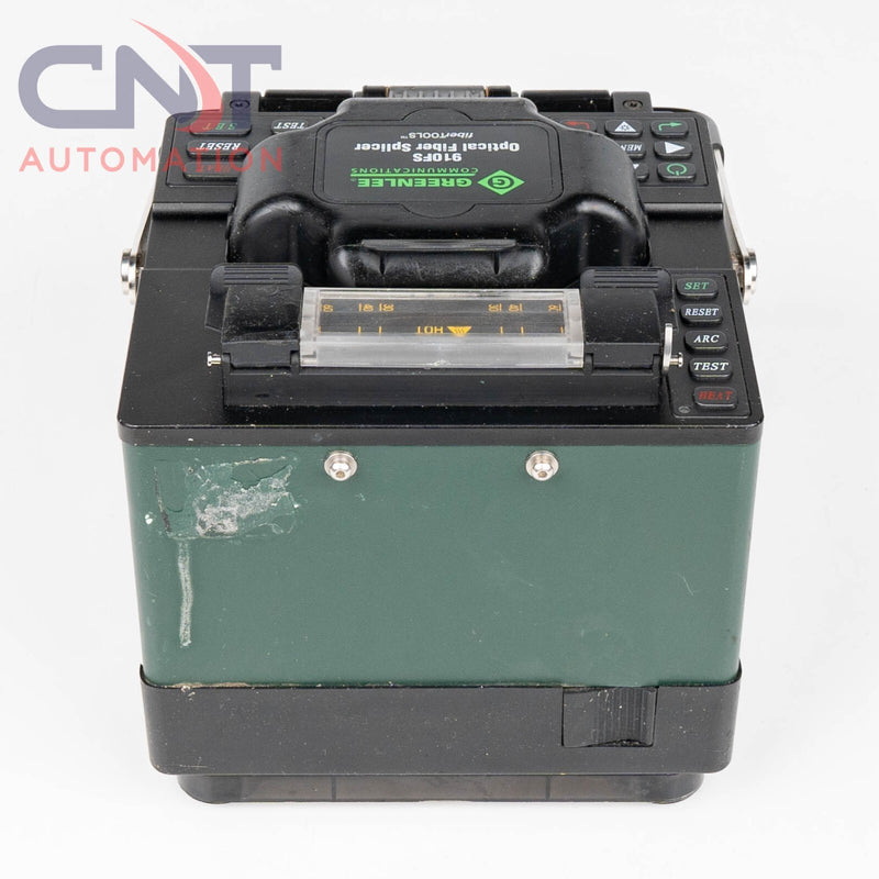 GreenLee 910FS Core Alignment Optical Fiber Fusion Splicer With Fiber Cleaver
