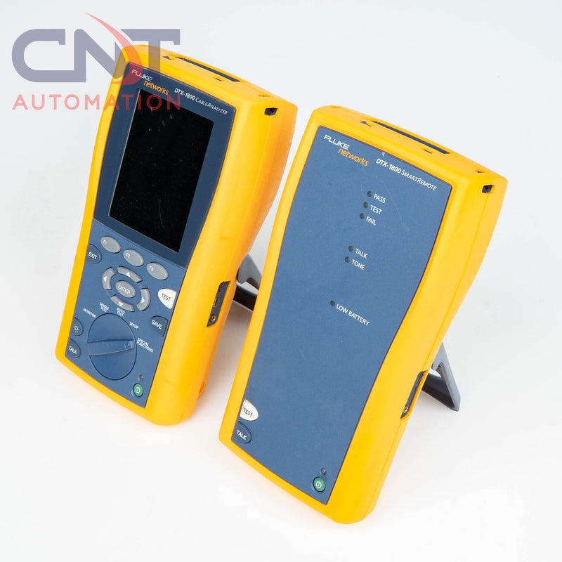 Fluke Networks DTX-1800 Cable Analyzer Tester With DTX-1800 Smart Remote