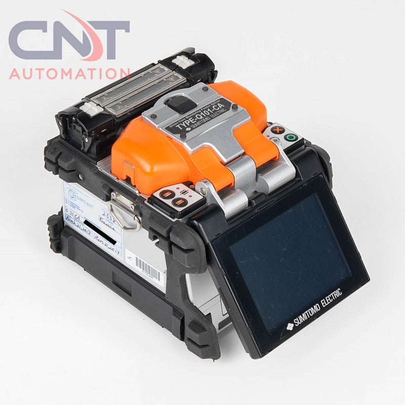 Sumitomo Type-Q101-CA Fusion Splicer Fiber Optic With FC 6RM Fiber Clever