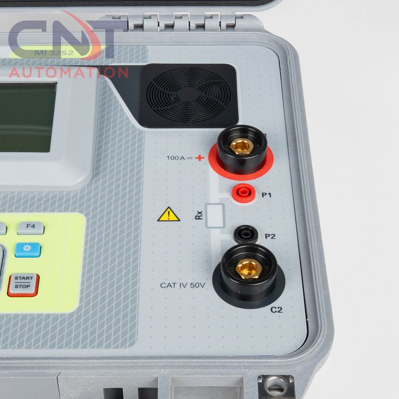 Metrel MI 3252 MicroOhm 100A Portable Low Resistance Ohmmeter