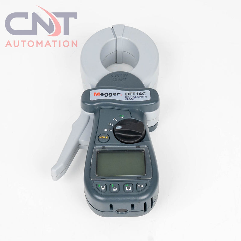 Megger DET14C Digital Earth Clamp-On Ground Resistance Meter 50mΩ to 1500Ω