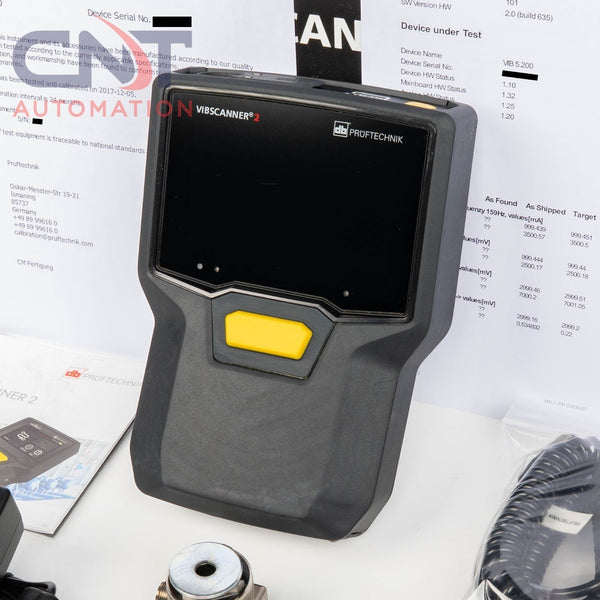 Pruftechnik VibScanner 2 II Triaxle 3 Channel Vibration Analyzer