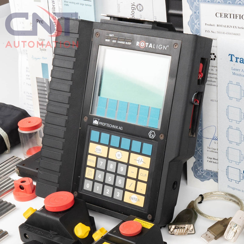 Pruftechnik ROTALIGN EX Laser Shaft Alignment System W/ Alignment Center License