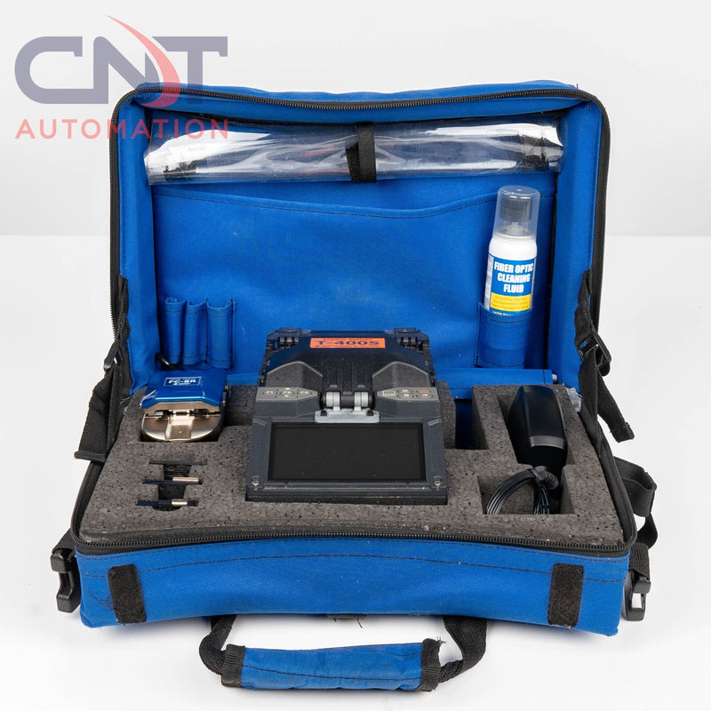 Sumitomo T-400S Active Clad Alignment Arc Fusion Splicer With FC-8R Fiber Clever