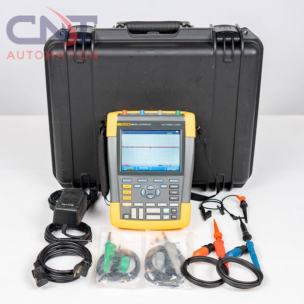 Fluke 190-204 Oscilloscope ScopeMeter Handheld 4 Channel 2.5GS/s 200MHz 4CH