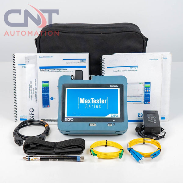 Exfo MaxTester 730C OTDR 1310nm 1550nm MAX-730C-SM1-EA PM-MAX-2X