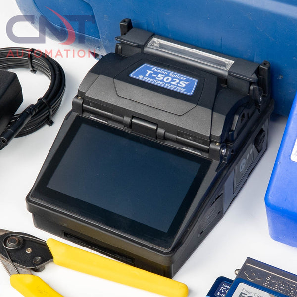 Sumitomo T502S Elite Active Clad Alignment Fusion Splicer & FC-6+ Fiber Cleaver