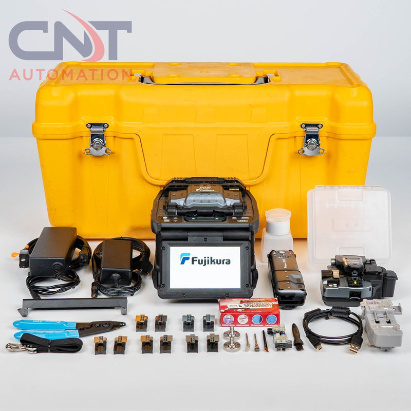 AFL Fujikura 90R Mass Ribbon Fusion Splicer W/ CT-50 Cleaver & Fiber Stripper