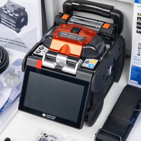 Sumitomo Type-Q102-CA+ Quantum Core Alignment Fusion Splicer With  FC-6+ Clever