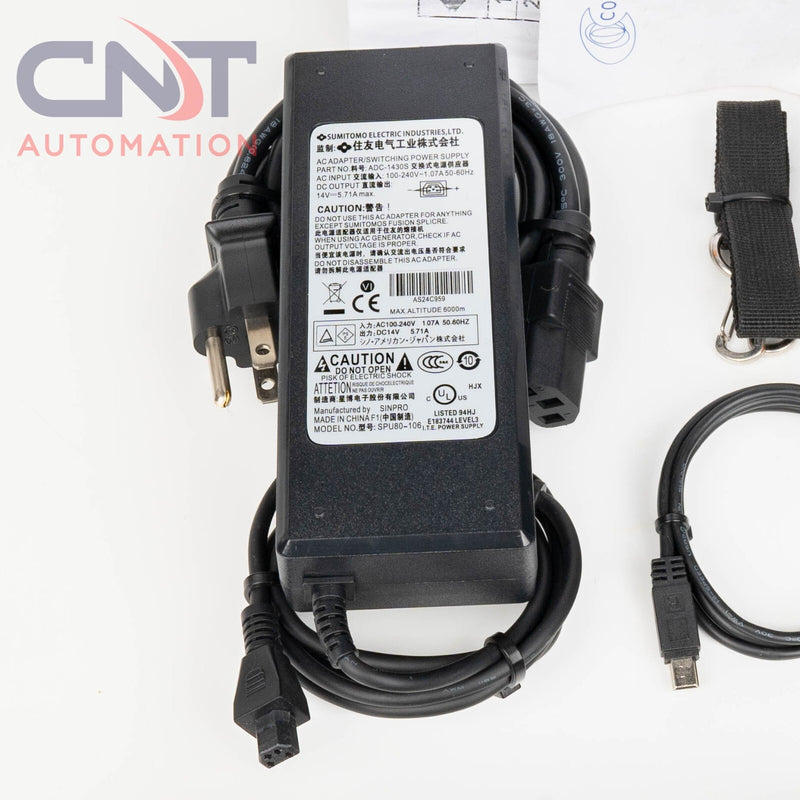 Sumitomo Type-Q101-CA Fusion Splicer Fiber Optic With FC 6RM Fiber Clever