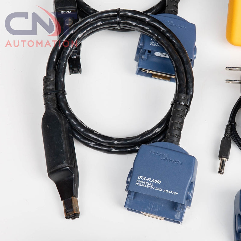 Fluke Networks DTX-1800 DTX Cable Analyzer & Smart Remote W/ DTX-SFM & DTX-MFM
