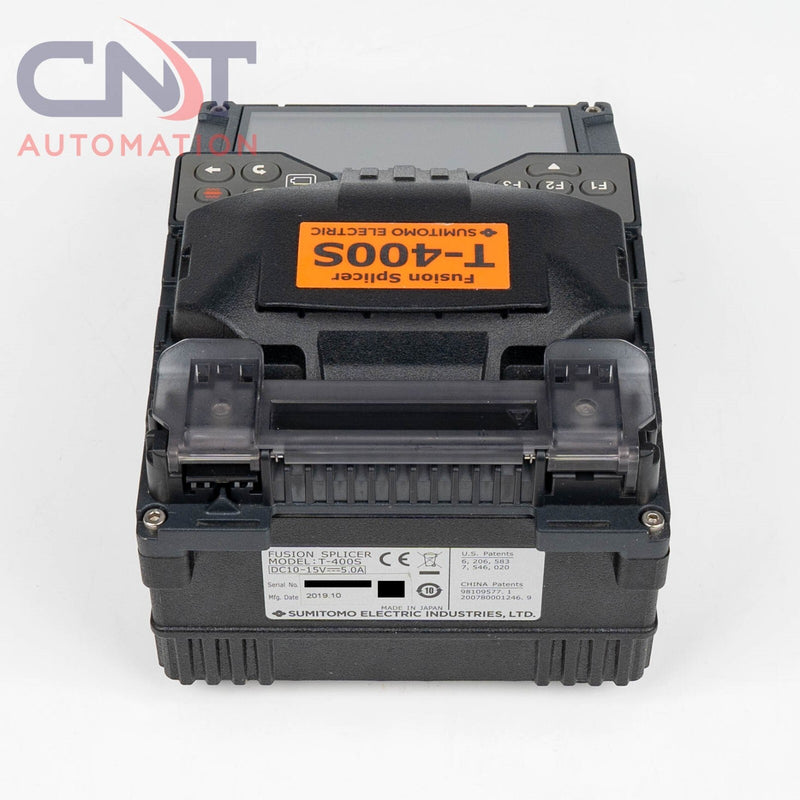 Sumitomo T-400S Active Clad Alignment Arc Fusion Splicer With FC-8R Fiber Clever