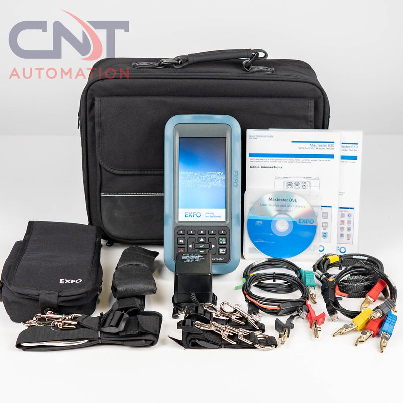 EXFO MaxTester MAX-635-V2XAA Tester VDSL2 Copper xDSL and Gfast Test Lead