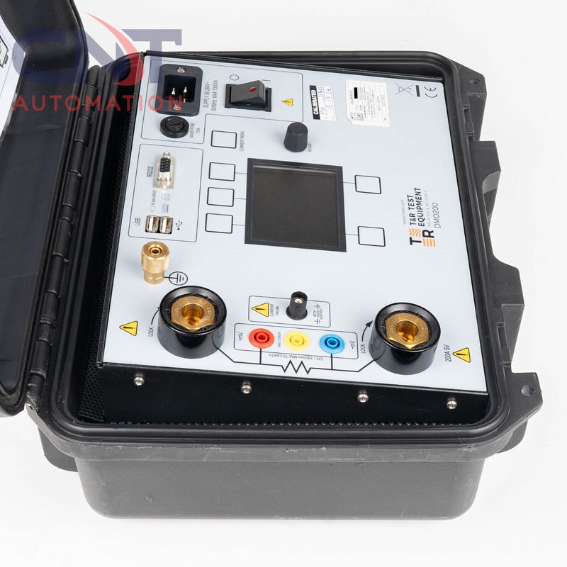 T&R Test Equipment DMO200 High Current Digital Micro-Ohmmeter