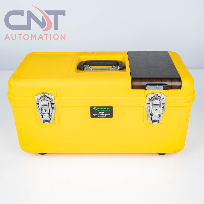 GreenLee 910FS Core Alignment Optical Fiber Fusion Splicer With Fiber Cleaver