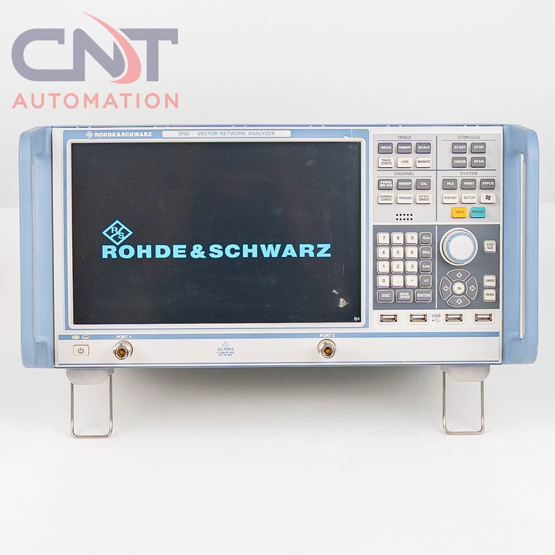 Rohde Schwarz ZND 100kHz-4.5GHz Bidirect VNA Vector Network Analyzer TDR Option