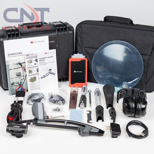 Pruftechnik Sonochek Ultrasonic Measuring Device with Parabolic Sensor DBS30